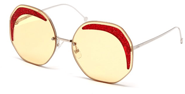 Сонцезахисні окуляри Fendi FF 0358/S 40G63W7