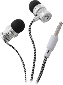 Наушники вакуумные SERTEC MX-12 SILVER