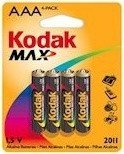 KODAK MAX LR03 1x4 шт.