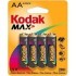 KODAK MAX LR06 1x4 шт.