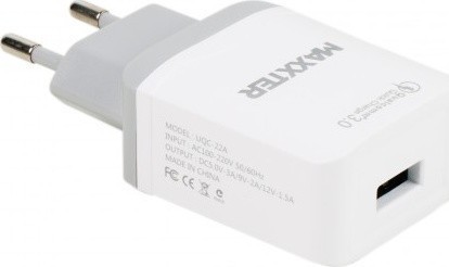 Універсальний зарядний USB пристрій Maxxter UQC-22A