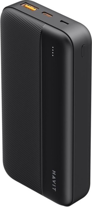 Повербанк HAVIT HV-PB81 Black 20000mAh (PD20W+QC3.0)