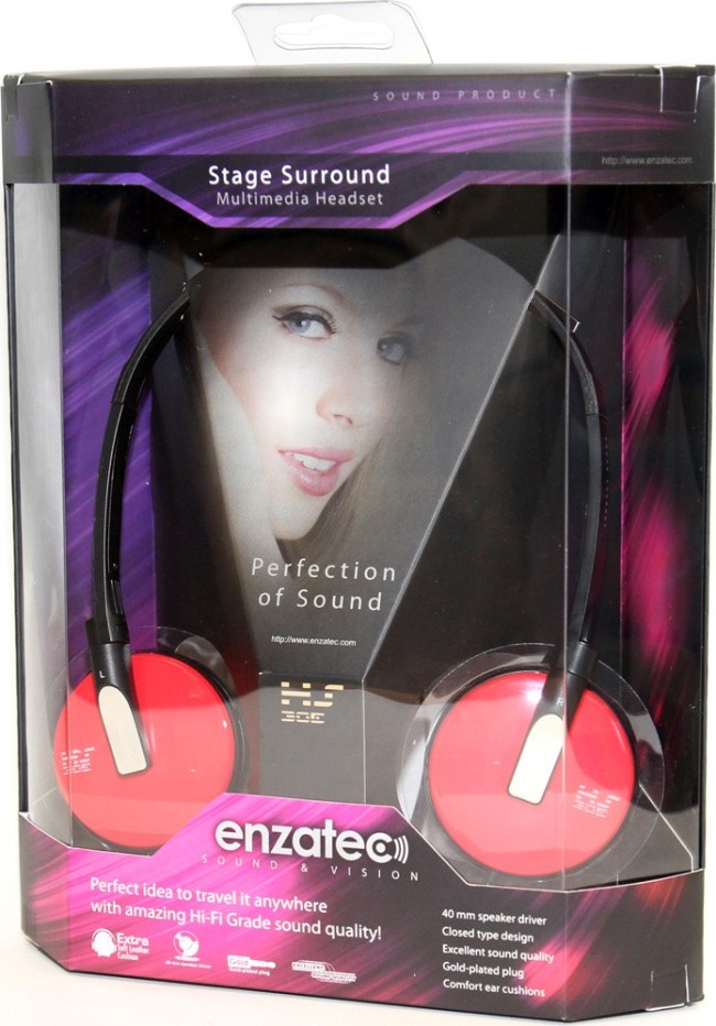 ENZATEC HS305RE (красн.)