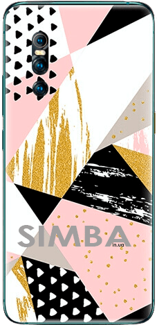 Защитная плёнка на заднюю панель Абстракция