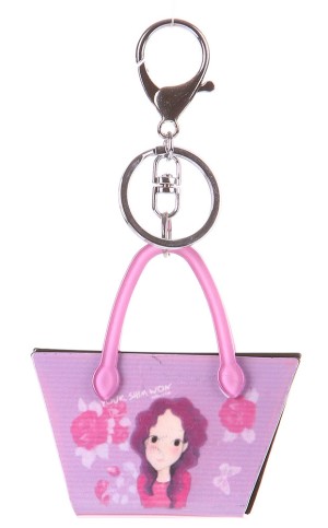Сумочка с девочкой сиреневая