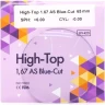 Окулярні лінзи High-Top 1.67 AS Blue-cut