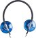 ENZATEC HS703BL с микрофоном (син.)