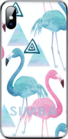 Защитная плёнка на заднюю панель Фламинго