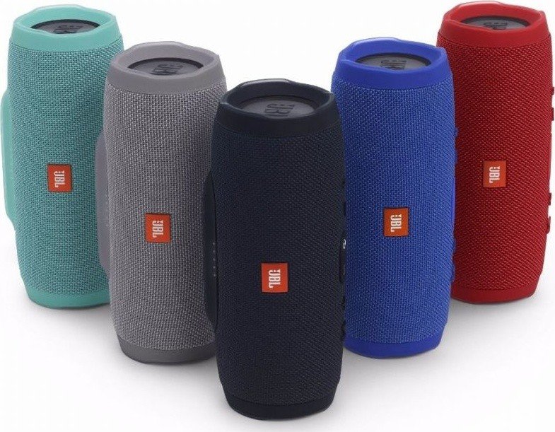 Портативная колонка Bluetooth JBL CHARGE 3+ (Магнитная коробка) Микс