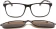 Оправа Clip-On Style Mark C2700B
