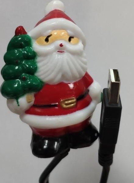 МТ USB Дед мороз с подсветкой, Your Device! White box PUG1014