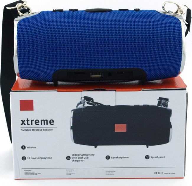 Портативная колонка Bluetooth JBL xtreme (mini) Синий