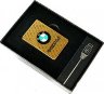 Электроимпульсная USB зажигалка с аккумлятором BMW