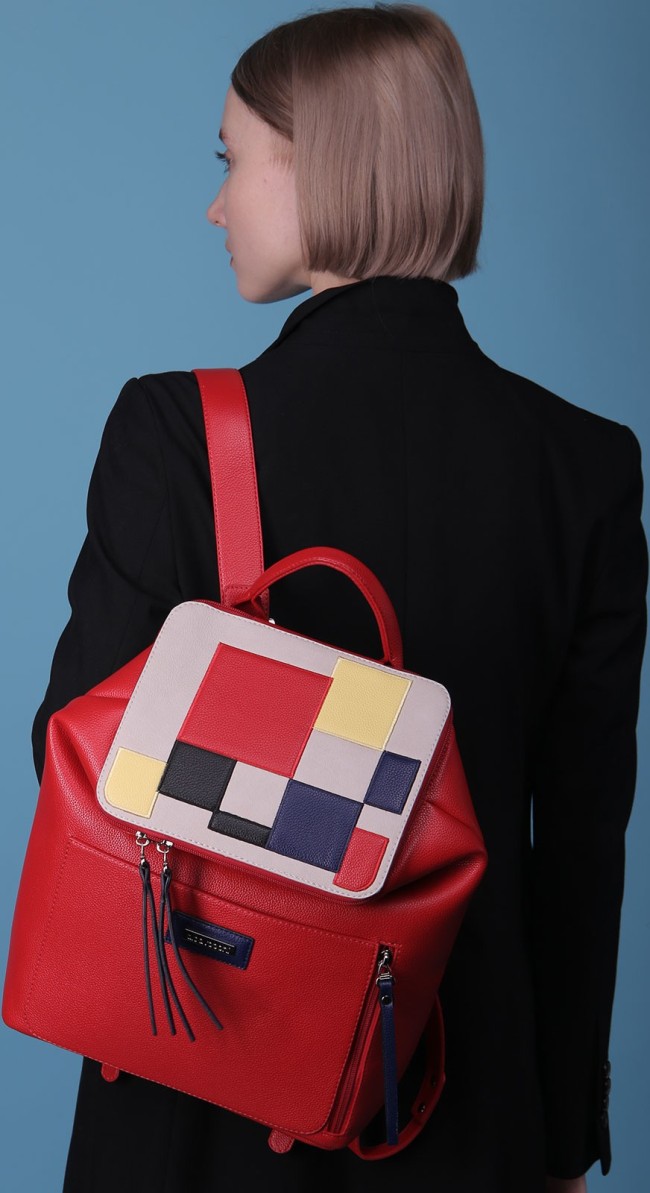 Рюкзак женский Alba Soboni 190072 красный