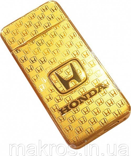 Электроимпульсная USB зажигалка с аккумлятором HONDA