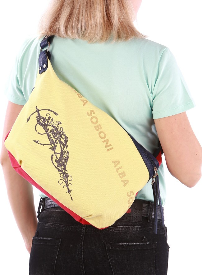 Сумка женская Alba Soboni 190394 красно-синий