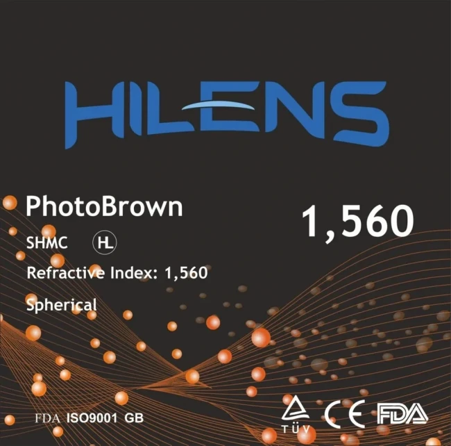 Окулярні лінзи Hilens 1,56 Photochromic