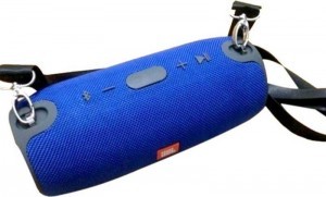 Портативная колонка Bluetooth JBL BT-6000 с ремешком Синий