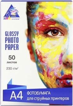 Бумага Inksystem 230 г/м, гл., А4 50л.
