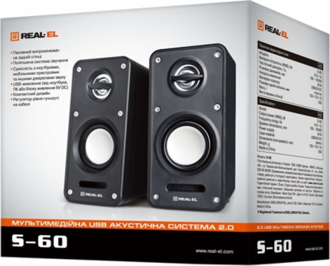 Колонки Real-EL S-60 Колонки Real-EL S-60