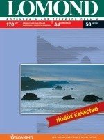 Бумага Lomond 170 г/м, гл./матт., А4, 25л.