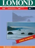 Бумага Lomond 170 г/м, гл/матт. ,А4, 50л.