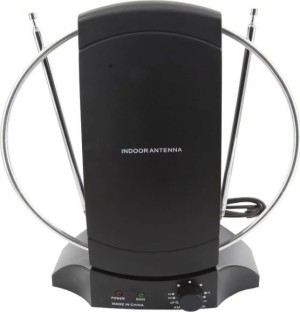 Антенна DVB-T2 Eurosky ES-101 (комнатная МВ+ДМВ активная с усилителем)