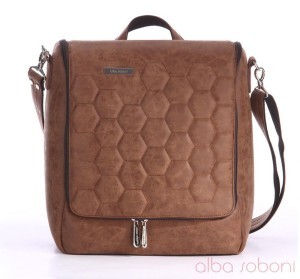 162822 Сумка женская Alba Soboni коричневый