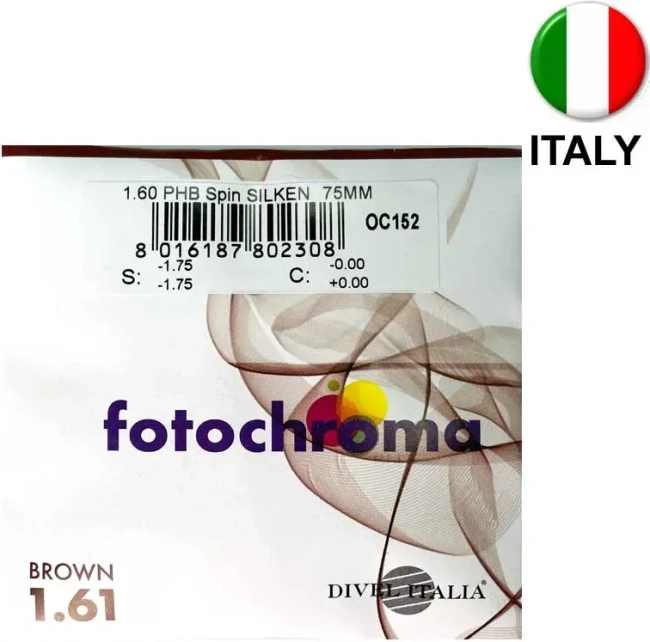 Divel 1.61 Photochromic (Silken)