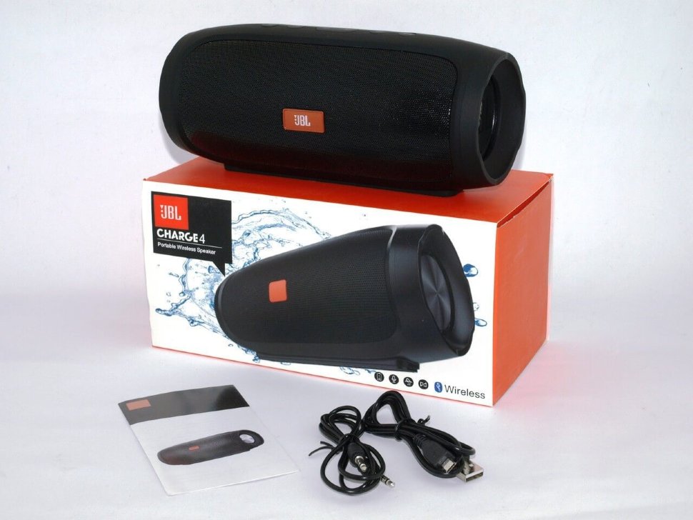 Портативная колонка Bluetooth JBL CHARGE 4 Черный