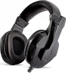Ігрові стереонавушники з мікрофоном REAL-EL GDX-7200, чорний