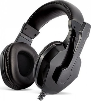 Ігрові стереонавушники з мікрофоном REAL-EL GDX-7200, чорний