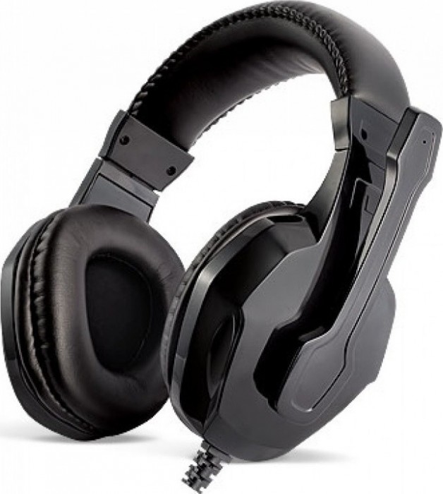 Ігрові стереонавушники з мікрофоном REAL-EL GDX-7200, чорний