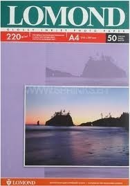 Бумага Lomond 220 г/м, гл./матт., А4, 25л.