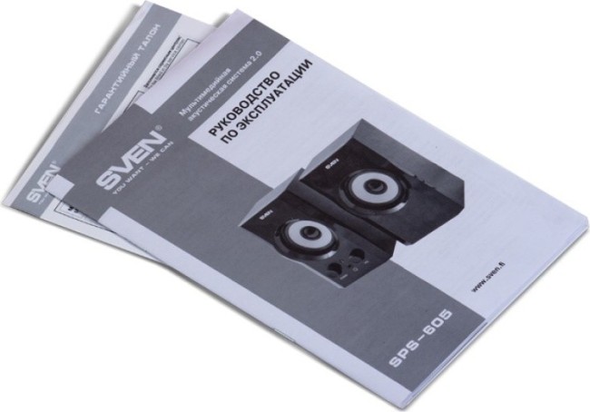 Колонки Sven SPS-605 (чёрн.) Колонки Sven SPS-605 (чёрн.)