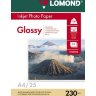 Бумага Lomond 230 г/м, гл., А4, 25л.