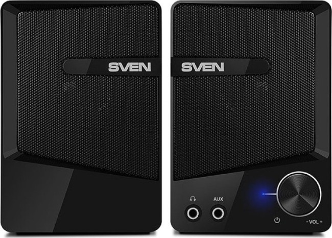 Акустична система 2.0 SVEN 248, чорний (6Вт, USB)
