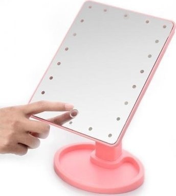 Зеркало для макияжа с LED подсветкой