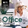 Окулярні лінзи Сферична офісна лінза Divel 1.50 дегресивна з захистом від синього спектру