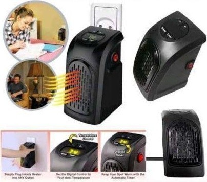 Тепловентилятор портативный Handy Heater Черный Тепловентилятор портативный Handy Heater Черный