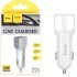 АЗУ Hoco Z23 (2.4A Dual USB ) white