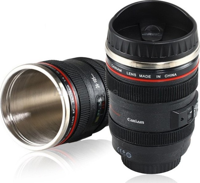 Термокружка в виде объектива