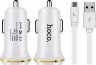 АЗУ Hoco Z1 (2.1A Dual USB ) white