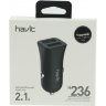 АЗУ HAVIT HV-H236, dual usb car charger (5V/2.1A)