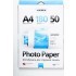 Бумага Videx 180 г/м гл., A4, 50л.