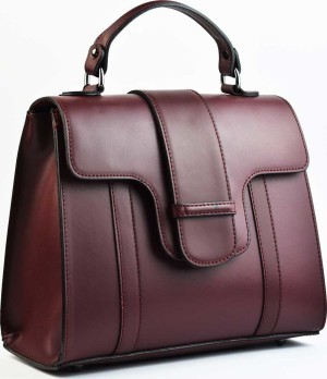 Сумка Virginia Conti фигурный клапан, слои (Бордовый)