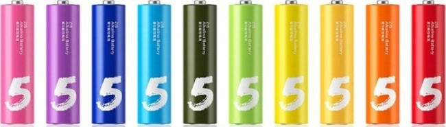 Батарейки ZMI Rainbow AA batteries 10 шт