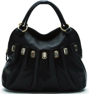 B5591 SORAYA Черная Кожа Сумка женская BRACCIALINI