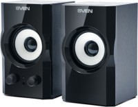 Акустична система SVEN SPS-605 2.0, потужність 2х3 Вт(RMS), чорний