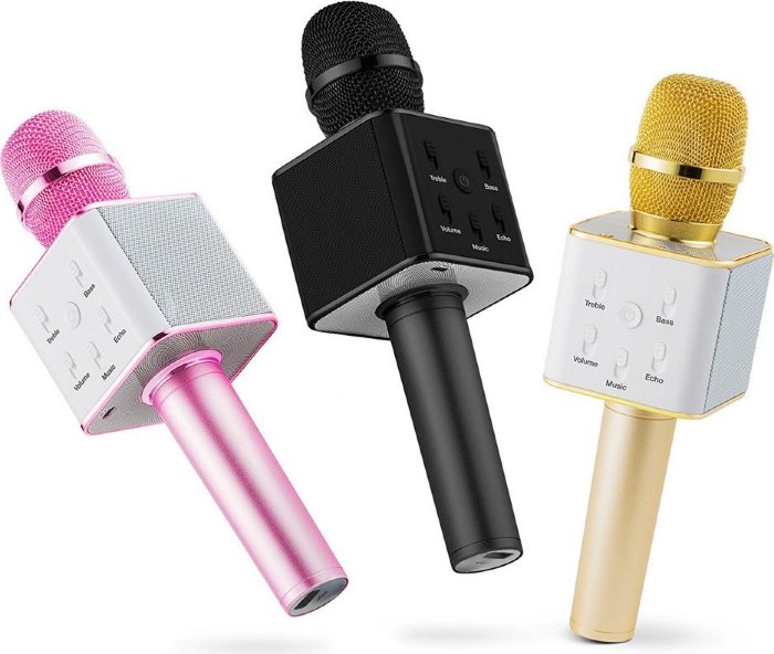 Микрофон + караоке Bluetooth Q7